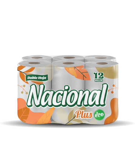 Papel Higiénico Nacional Eco (12 ROLLOS)